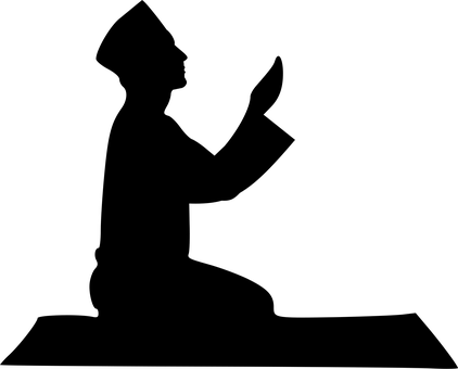Islamique, Prière, Silhouette, Mosquée