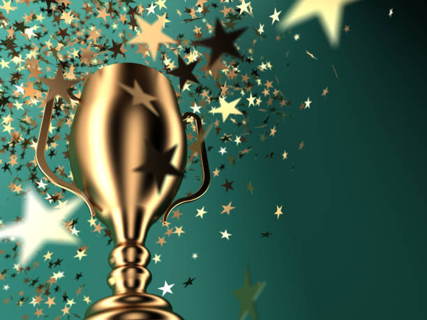 joie de gagner la coupe d’or - concurrence photos et images de collection