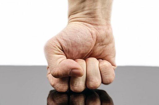 Coup De Poing, Poing, Main, Force