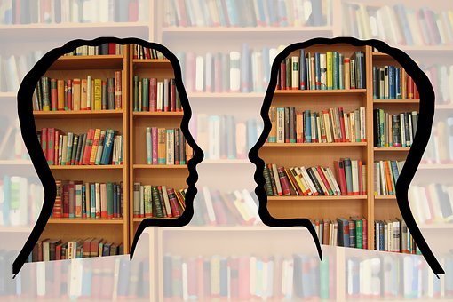 Silhouette, Diriger, Étagère À Livres