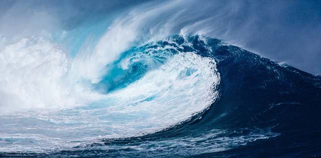 Vague, Océan, Mer, Tempête, Tsunami